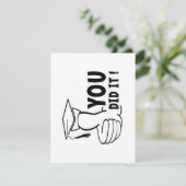 Je bent geslaagd of je hebt het gehaald, diploma (Stehend Vorderseite)