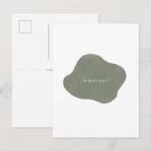 Je Bent Lief Kaart Postkarte (Vorne/Hinten)