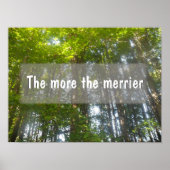 Je besser das inspirierende Sprichwort Poster ist (Vorne)