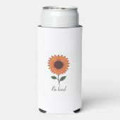 je cooler Von der Sammlung "Freundlichkeit Blüte" Selters Dosenkühler (Seltzer Rückseite)