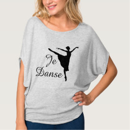 Je Danse Ballett (ich tanze) T-Shirt