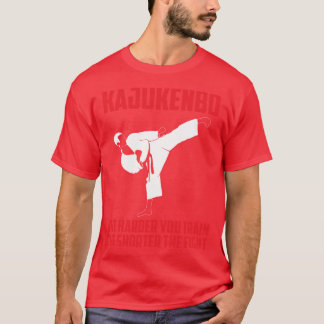 Je härter Sie trainieren Hawaiian Martial Art Kaju T-Shirt
