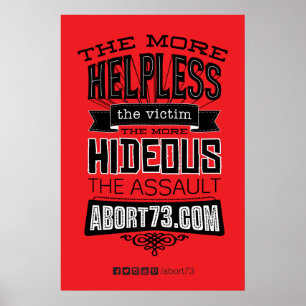 Je hilflos... Poster (Abort73.com)