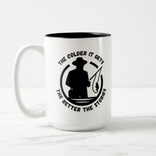 Je kälter es wird, desto besser die Geschichte   E Zweifarbige Tasse