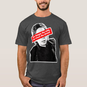 Je länger der Hinweis, desto mehr Dread Superhans  T-Shirt