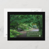 Je leiser du wirst.. postkarte (Vorne/Hinten)