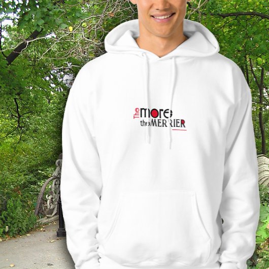 Je mehr das bessere Zitat der Unternehmensführung Hoodie