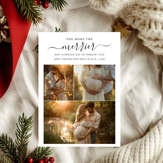 Je mehr die Ankündigung der Schwangerschaft des Me