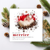 Je mehr die Merrier Holidays Baby Ankündigung