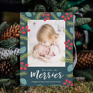 Je mehr die Merrier Pine Birth Ankündigung