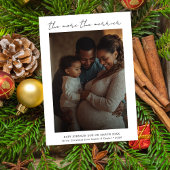 Je mehr die Merrier White Pregnancy Ankündigung