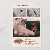 Je mehr die schwächere Schwangerschaft Feiertagskarte (Vorne/Hinten)