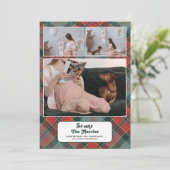 Je mehr die schwächere Schwangerschaft Feiertagskarte (Stehend Vorderseite)