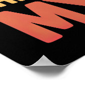 JE MEHR ICH ÜBER DIE MENSCHEN LERNE POSTER (Ecke)