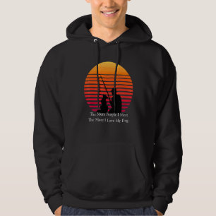 Je mehr Leute ich treffe, desto mehr Liebe mache i Hoodie