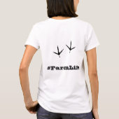 Je mehr Leute ich treffe, desto mehr mag ich CHICK T-Shirt (Rückseite)