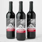 Je mehr Personalisierte Schwangerschaft Weinetikett (Flaschen)