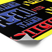 Je mehr Sie lesen, desto erfolgreicher sind Sie Poster (Ecke)