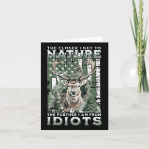 Je Naher ich in die Natur komme Jagd Wandern Campi Karte