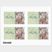 Je Ne Regrette Rien Pour Vous Aufkleber (Blatt)