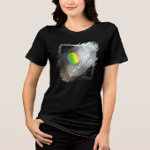 Je Ne Sais Quoi Chic Dazzling Tri-Blend Shirt (Vorderseite)