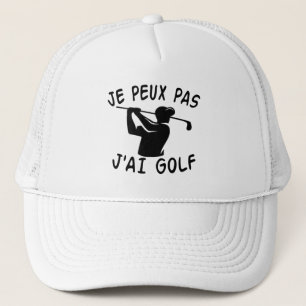 Je Peux Pas J'ai Golf - Funny Golf Truckerkappe