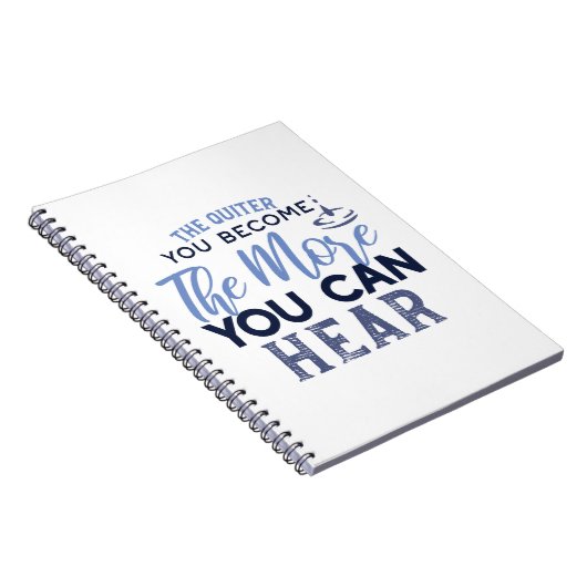 Je quiter Sie werden, desto mehr können Sie Zitat Notizblock (Rechte Seite)