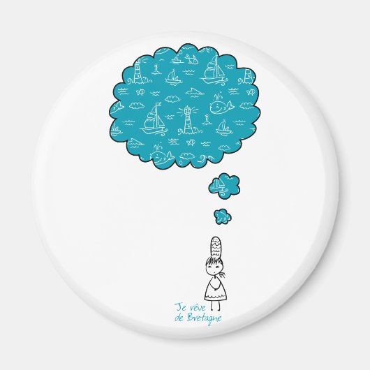 Je reve de Bretagne Magnet (Vorne)