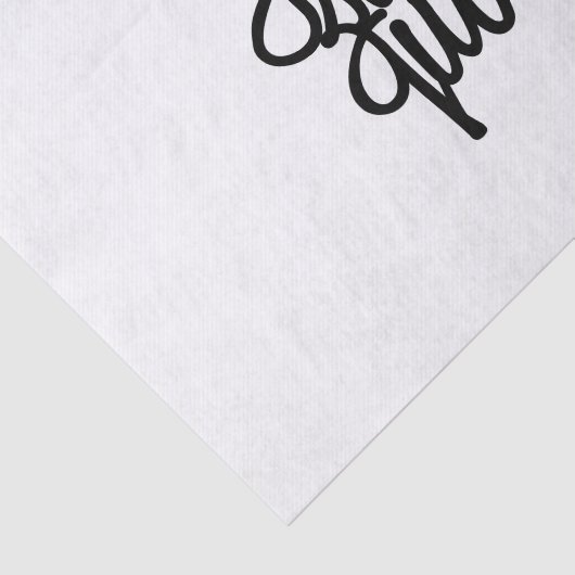 "Je Sais Ne Quoi" Franzose-Zitat Seidenpapier (Ausschnitt)