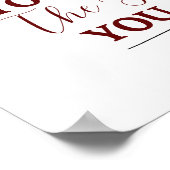 "Je schwieriger du arbeitest, desto besser wirst d Poster (Ecke)