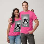 Je schwieriger sie kommen T-Shirt (Unisex)