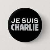 Je Suis Charlie Button (Vorderseite)