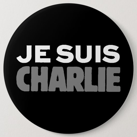 Je Suis Charlie Button (Vorderseite)