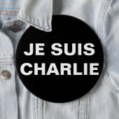 JE SUIS CHARLIE - ICH BIN CHARLIE BUTTON (Beispiel)