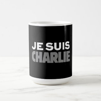 Je Suis Charlie - ich bin Charlie-Schwarzes Kaffeetasse