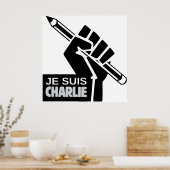 Je suis Charlie Poster (Küche)