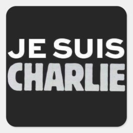 Je Suis Charlie Quadratischer Aufkleber
