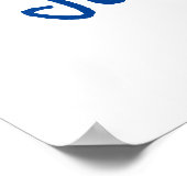 Je suis France Poster (Ecke)