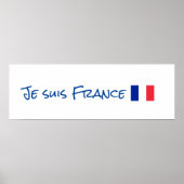 Je suis France Poster (Vorne)