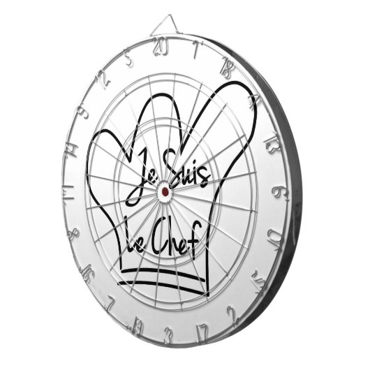Je Suis Le Koch Dartscheibe (Vorderseite rechts)