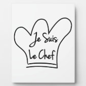 Je Suis Le Koch Fotoplatte (Vorderseite)