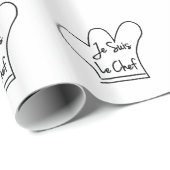 Je Suis Le Koch Geschenkpapier (Rolleneckpunkt)