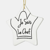 Je Suis Le Koch Keramikornament (Links)