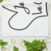 Je Suis Le Koch Küchentuch (Gefaltet)