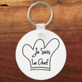 Je Suis Le Koch Schlüsselanhänger (Vorderseite)