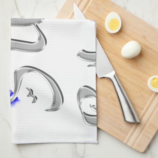 Je Suis Paris Art Print Geschirrtuch (Viertel Falte)