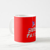 Je Suis Paris Art Print Kaffeetasse (Vorderseite Links)