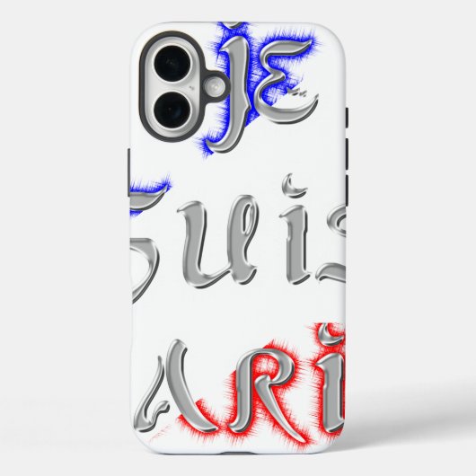 Je Suis Paris I Liebe Paris Case-Mate iPhone Hülle (Rückseite)