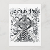 Je Suis Prest Fraser Familienmotto Postkarte (Vorderseite)