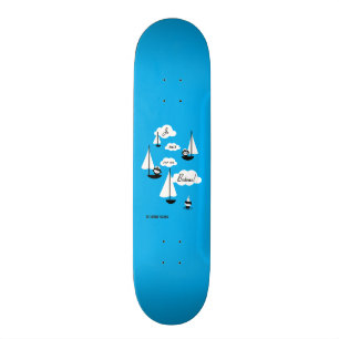 Je suis sur UNOBateau! Skateboard